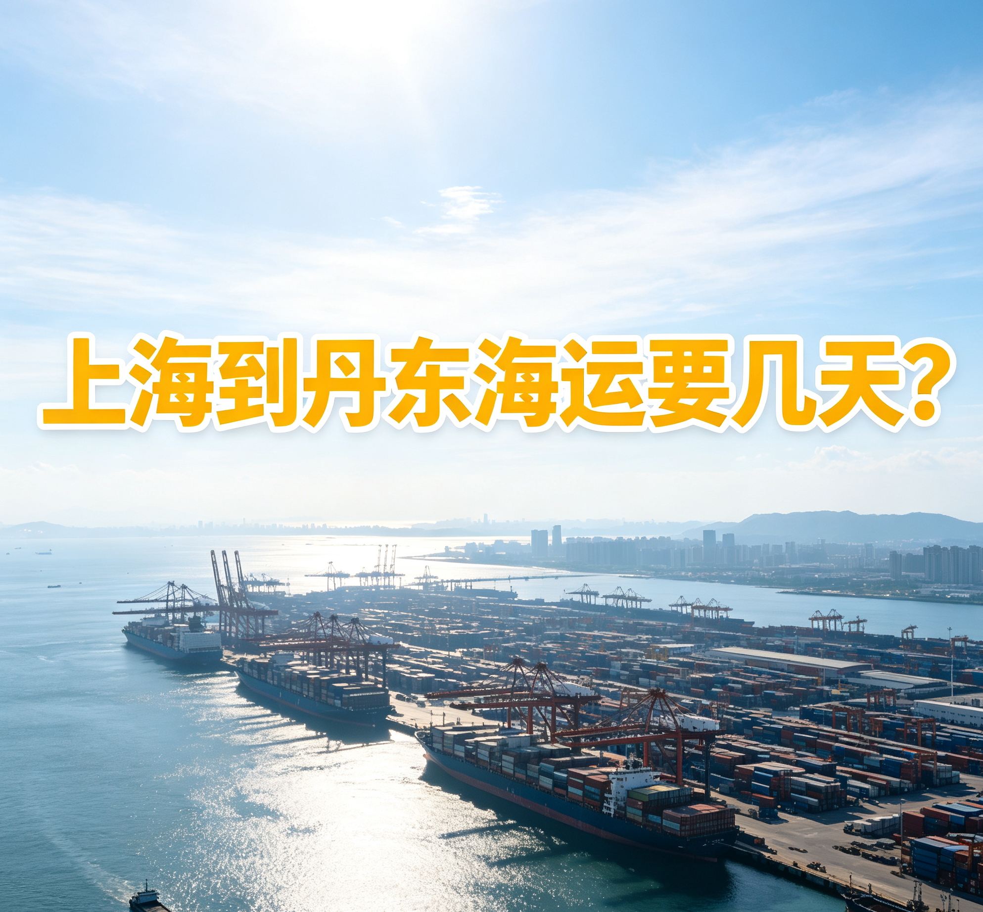 上海到丹东海运要几天？